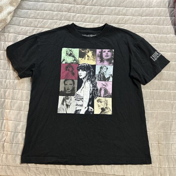 Taylor Swift The Eras Tour Official Concert T-Shirt Mens Medium Black 2023-2024* - Picture 1 of 10
